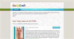 Desktop Screenshot of dollycraft.com